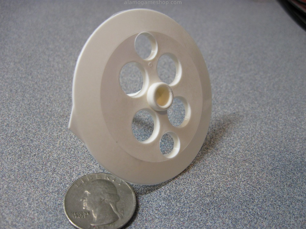 (image for) Pop Bumper Skirt, White with pointer tip