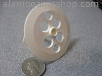 (image for) Pop Bumper Skirt, White with pointer tip