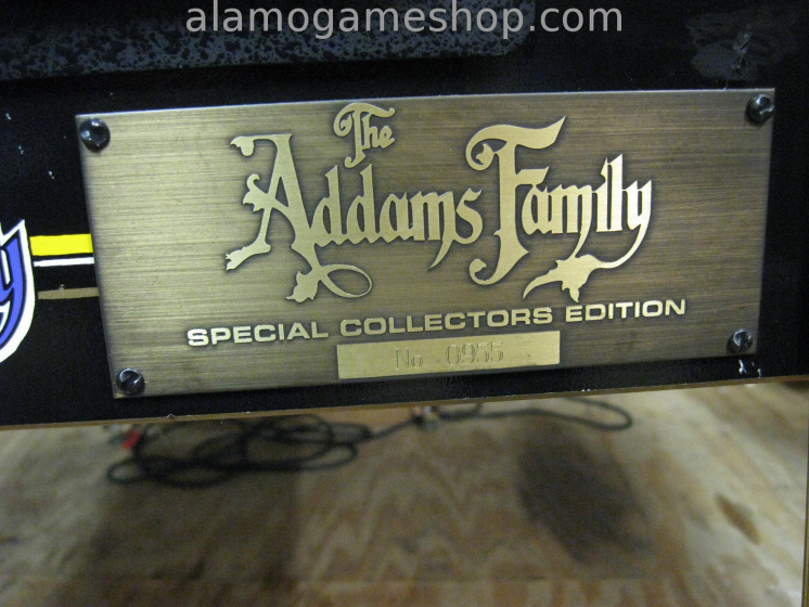 (image for) Addams Family Gold Pinball by Bally 1994