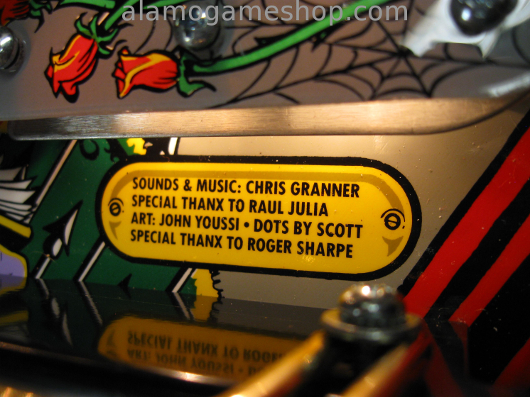 (image for) Addams Family Gold Pinball by Bally 1994