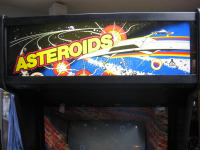Asteroids video game by Atari 1979