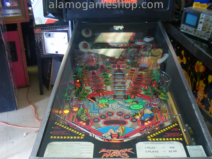 (image for) Attack from Mars Pinball by Bally 1995