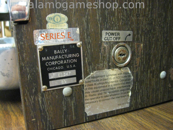 (image for) Bally Slot Machine Series E