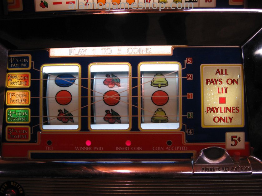 Bally Slot Machine Series E - Click Image to Close