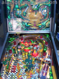 (image for) Banzai Run pinball by Williams 1988