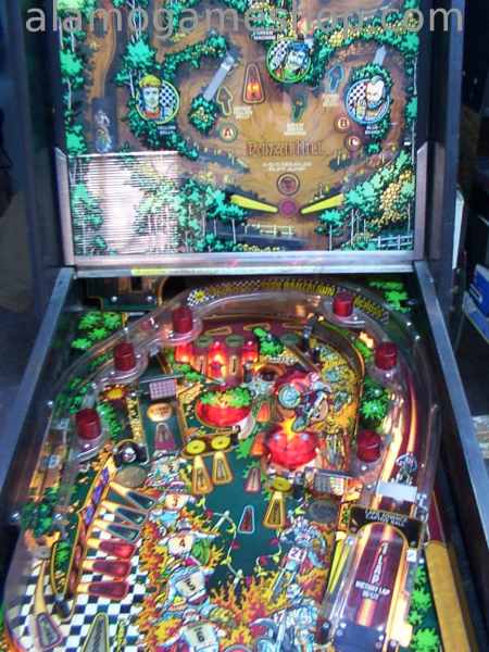 (image for) Banzai Run pinball by Williams 1988