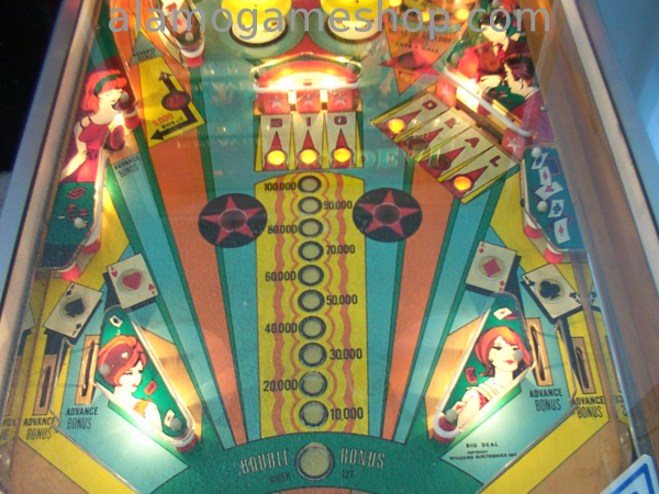 (image for) Big Deal pinball by Williams 1977 EM