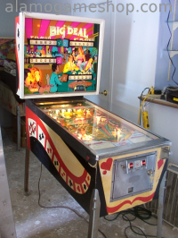 (image for) Big Deal pinball by Williams 1977 EM