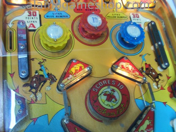 (image for) Bronco pinball by Chicago Coin 1963 EM