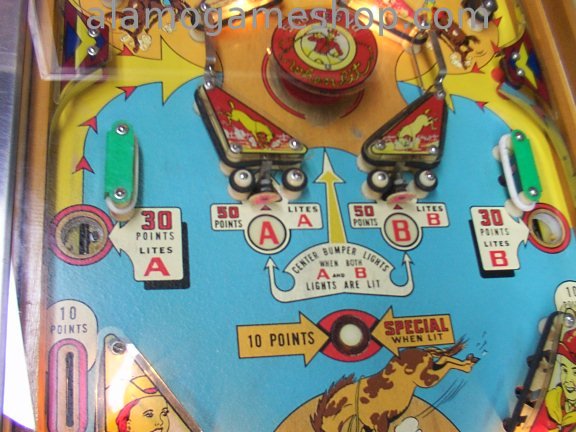 (image for) Bronco pinball by Chicago Coin 1963 EM