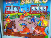 (image for) Bronco pinball by Chicago Coin 1963 EM