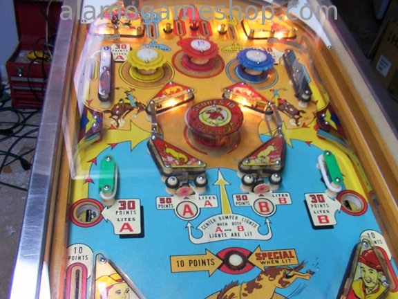 (image for) Bronco pinball by Chicago Coin 1963 EM