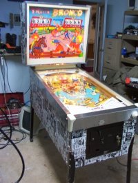 (image for) Bronco pinball by Chicago Coin 1963 EM