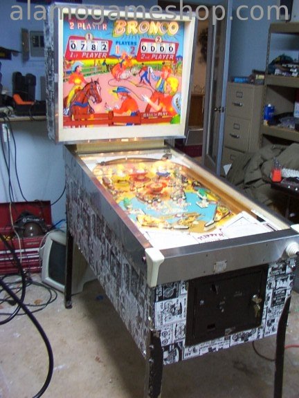 (image for) Bronco pinball by Chicago Coin 1963 EM