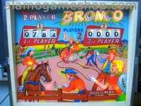 (image for) Bronco pinball by Chicago Coin 1963 EM