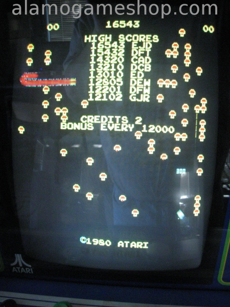 (image for) Centipede Video Game by Atarii 1980