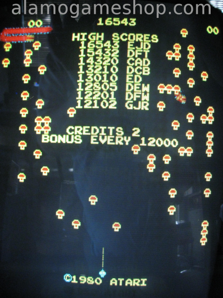 (image for) Centipede Video Game by Atarii 1980