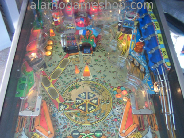 (image for) Cyclone pinball by Williams 1988