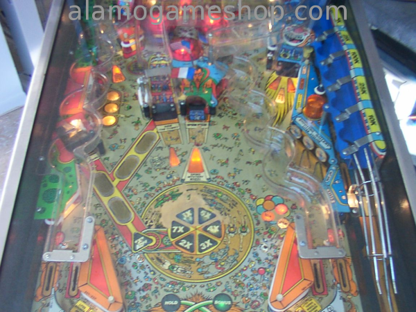 (image for) Cyclone pinball by Williams 1988