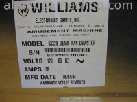 (image for) Demolition Man - Williams Pinball 1994