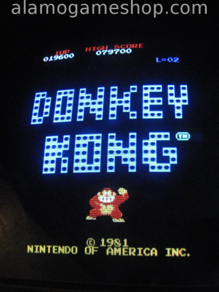 (image for) Donkey Kong video game by Nintendo 1981 - Click Image to Close