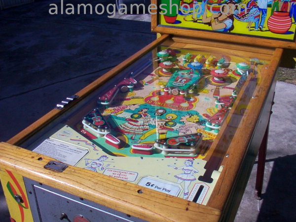 (image for) Fiesta pinball by Williams 1959 EM