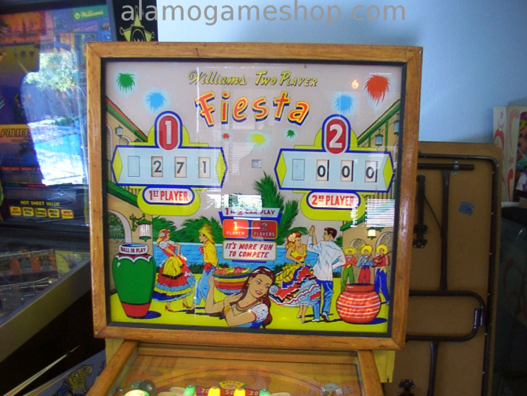 (image for) Fiesta pinball by Williams 1959 EM