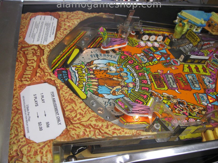 The Flintstones Pinball by Williams 1994 - Click Image to Close