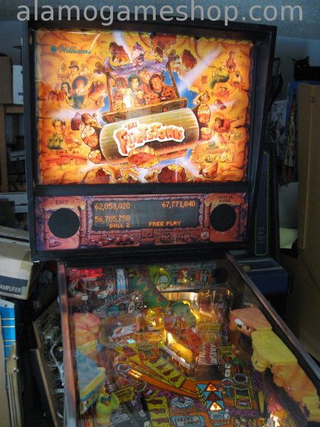 (image for) The Flintstones Pinball by Williams 1994 - Click Image to Close