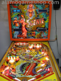 (image for) Genie pinball by Gottlieb 1979