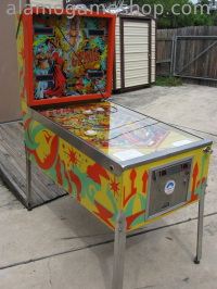 (image for) Genie pinball by Gottlieb 1979