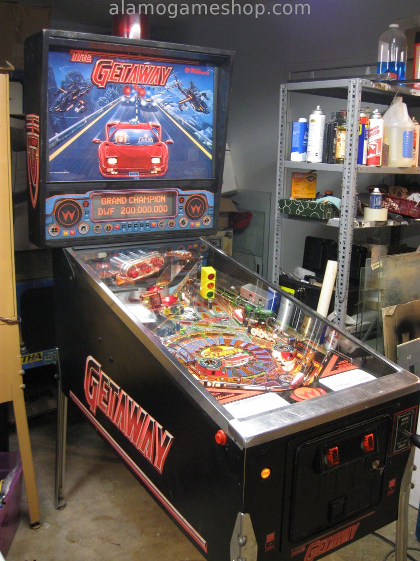 The Getaway - High Speed II Pinball by W - Click Image to Close