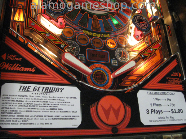 (image for) The Getaway - High Speed II Pinball by W