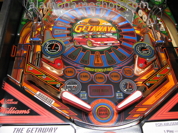 (image for) The Getaway - High Speed II Pinball by W