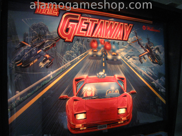 (image for) The Getaway - High Speed II Pinball by W - Click Image to Close