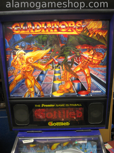 (image for) Gladiators Pinball by Gottlieb/Premier 1