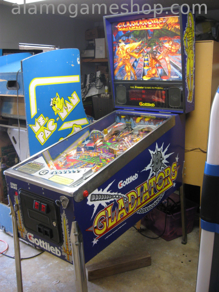 (image for) Gladiators Pinball by Gottlieb/Premier 1