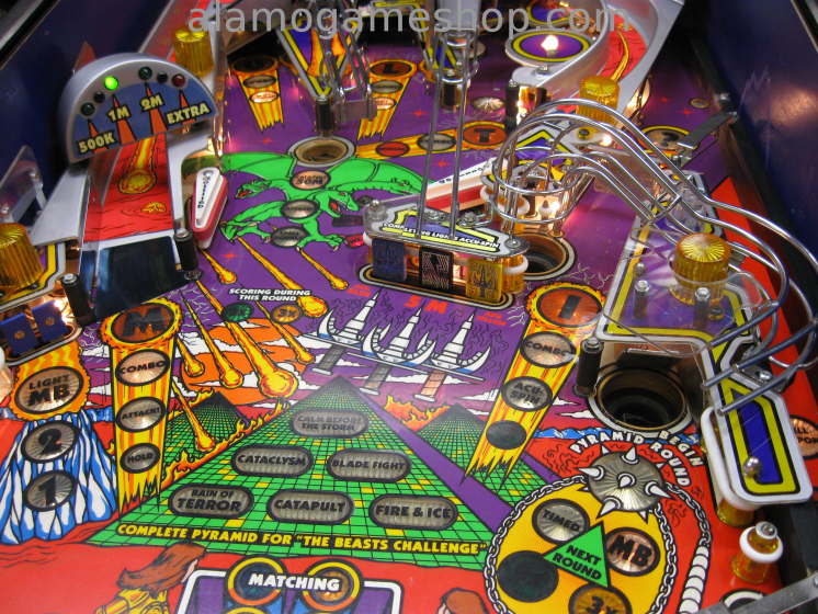 (image for) Gladiators Pinball by Gottlieb/Premier 1