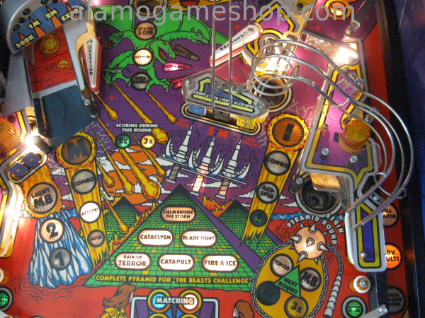 (image for) Gladiators Pinball by Gottlieb/Premier 1