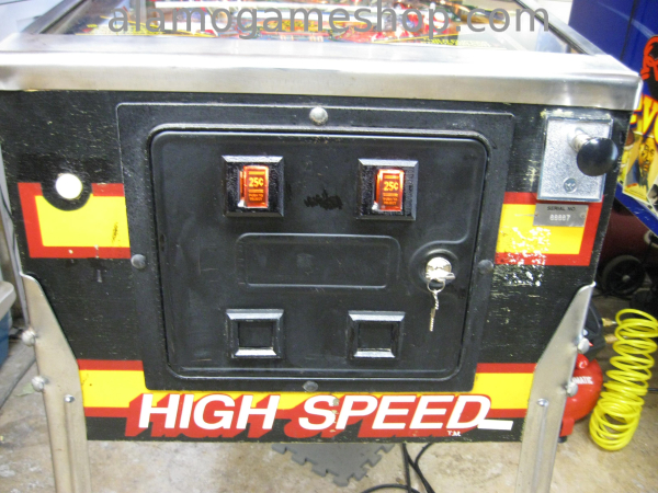 (image for) High Speed Pinball by Williams 1986