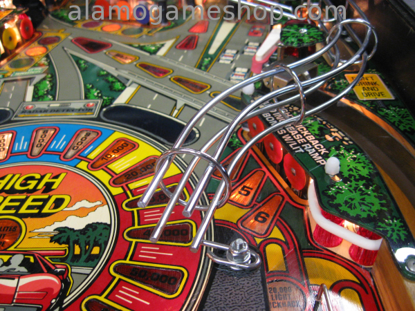 (image for) High Speed Pinball by Williams 1986