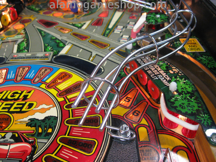 (image for) High Speed Pinball by Williams 1986