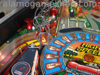 (image for) High Speed Pinball by Williams 1986