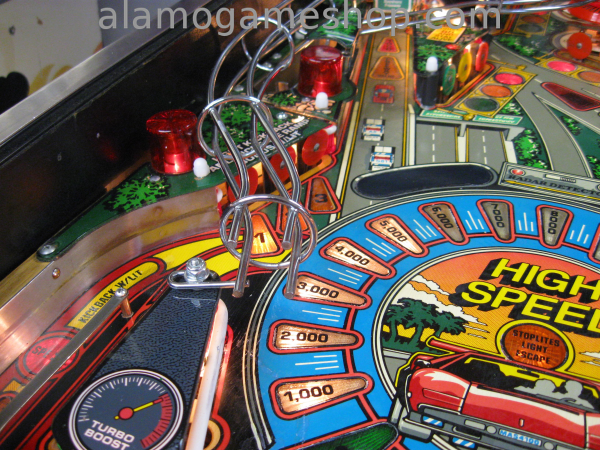 (image for) High Speed Pinball by Williams 1986