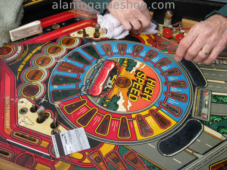 (image for) High Speed Pinball by Williams 1986