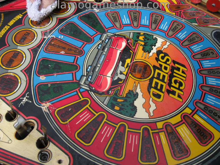 (image for) High Speed Pinball by Williams 1986