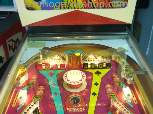 (image for) High Hand pinball by Gottlieb 1973 EM