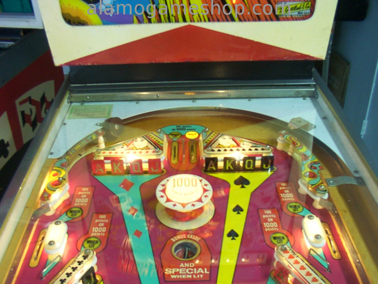 (image for) High Hand pinball by Gottlieb 1973 EM