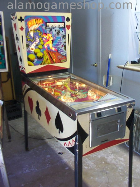 (image for) High Hand pinball by Gottlieb 1973 EM