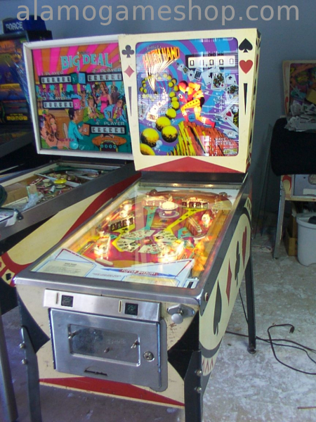 (image for) High Hand pinball by Gottlieb 1973 EM - Click Image to Close